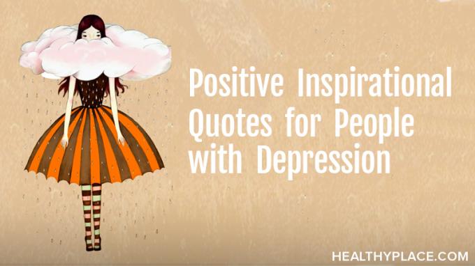 Pozitívne inšpiratívne citácie pre ľudí s depresiou