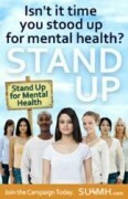 Získajte tlačidlá Stand Up for Mental Health pre web, blog, sociálny profil
